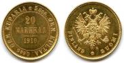 20 markkaa 1910 year