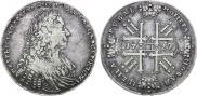 1 рубль 1729 года