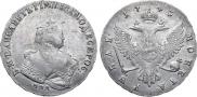1 rouble 1743 year