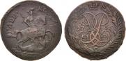2 kopecks 1758 year