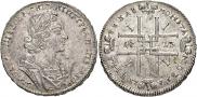 1 rouble 1723 year