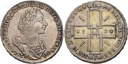 1 рубль 1724 года