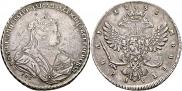 1 rouble 1738 year