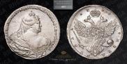 1 rouble 1737 year