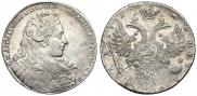 1 rouble 1731 year