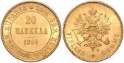 20 markkaa 1904 year