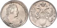 1 рубль 1733 года