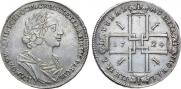 1 рубль 1724 года