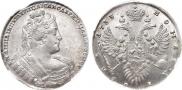 1 рубль 1733 года