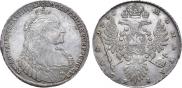 1 rouble 1737 year