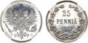 25 пенни 1917 года