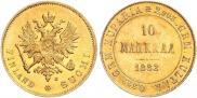 10 марок 1882 года