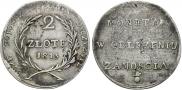 2 złote 1813 year