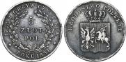 5 злотых 1831 года