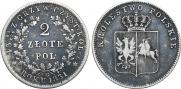 2 złote 1831 year
