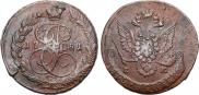 5 kopecks 1781 year