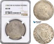 1 rouble 1782 year