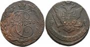 5 kopecks 1776 year