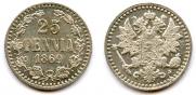 25 pennia 1869 year