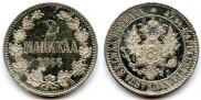 2 markkaa 1866 year