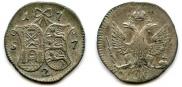 2 kopecks 1757 year