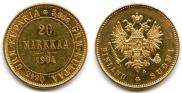 20 markkaa 1904 year
