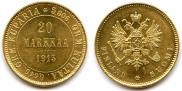 20 markkaa 1913 year