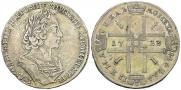 1 rouble 1723 year