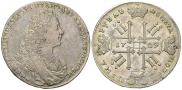 1 рубль 1729 года