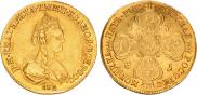 5 roubles 1781 year