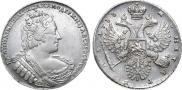 1 рубль 1733 года