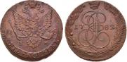 5 kopecks 1782 year