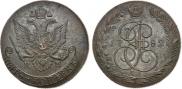 5 kopecks 1782 year