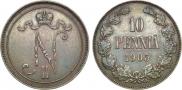 10 pennia 1905 year