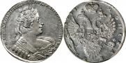 1 rouble 1733 year