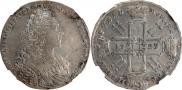 1 рубль 1729 года