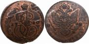 5 kopecks 1780 year