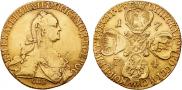 10 roubles 1774 year