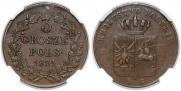 3 grosze 1831 year