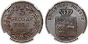 3 grosze 1831 year