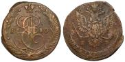 5 kopecks 1780 year
