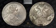 1 rouble 1731 year