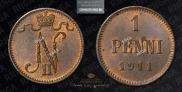 1 penni 1911 year