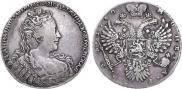 1 рубль 1730 года