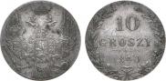 10 groszy 1840 year
