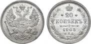 20 kopecks 1905 year