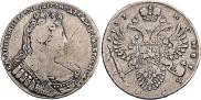 1 rouble 1733 year