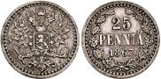 25 pennia 1867 year