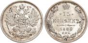 15 копеек 1880 года
