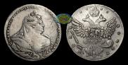 1 rouble 1737 year
